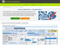 Barcode Label Software - Corporate Edition creates labeling tags barco