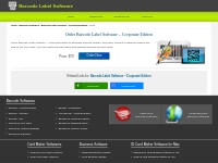 Order Barcode Label Software - Corporate Edition to generate barcode l