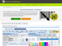 Barcode Label Software - Professional generates linear and 2D barcode 