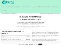 Servicio Informático Urgente 24H Barcelona Informático Urgencias BARNA