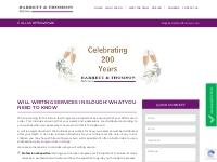 Will Writing Services In Slough: What You Need To Know - Barrett and T