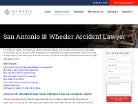 San Antonio 18 Wheeler Accident Lawyer | Barrus Injury Law