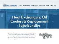 Air Compressor Cooler Tube Bundles and Heat Exchangers | Bart and Asso