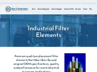 Industrial Filter Elements | Bart and Assoicates Industrial Supplies