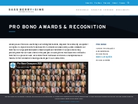 Awards   Recognition | Bass, Berry   Sims PLC