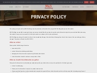 Privacy Policy | M   S Building