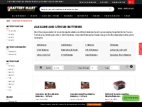 Lithium Batteries for Sale | Buy 1.5V Alkaline Batteries