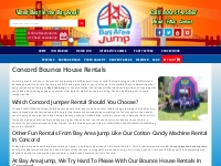 Concord Jumper Rentals | Friendly Bounce House Rentals In Concord