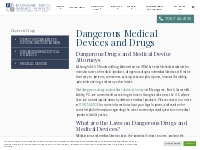Dangerous Medical Devices and Drugs - Blasingame, Burch, Garrard   Ash