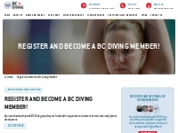 Register and become a BC Diving member! | BC Diving