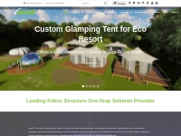 Custom & Design Fabric Tensile Structures | Hotel Tents | Dome Tents