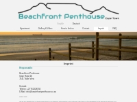 Beachfront Penthouse - Nautica -  Cape Town - Imprint