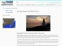 Seaside Airport Shuttle Service - Beachside Express Airport Shuttle Se