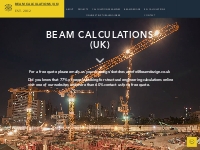 Beam Calculations UK | beam calculator