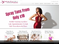 BeautyRokz Mobile spray tan salon. At Home spray tan. 5 Star Tanning