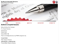 Notary Public Bedford & Ampthill, Bedfordshire