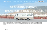 Private Transportation Services in Singapore