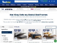 Beds | Bed Frames | Next Day Delivery  | Upto 50% Off | Bedstar