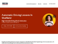 Automatic Driving Lessons Sheffield | Begin Automatic Driving School