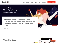Calgary Web Design Services   Web Development Canada | Begin with B