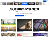 Substance 3D Sampler :: Behance