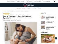 Second Pregnancy - Being The Parent