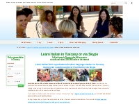 Learn Italian in Tuscany or via Skype