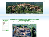 Montebenichi and the Castelletto of Montebenuchi in Chianti, Tuscany