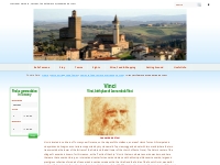 Vinci, birthplace of Leonardo da Vinci - Tuscany travel guide