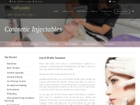 Cosmetic Injectables - Bella Pelle Body Clinic