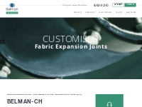 BELMAN-CH Fabric Expansion Joint for use in Chemical systems