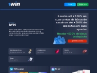 1Win Apostas e Casino online site oficial no Brasil ? Bônus até 500%