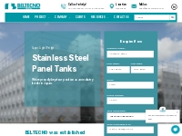 Commercial and Industrial Stainless Steel Panel Tank - Beltecno Global