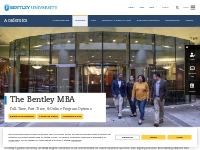 Bentley MBA: A Degree with High ROI | Bentley University