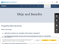 Alumni FAQs and Benefits | Bentley University