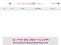 First Period Kit | Be Prepared Period | Period Starter Kit