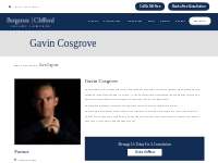 Meet Gavin Cosgrove - Bergeron Clifford LLP