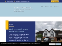 Walton-on-thames Refurbishment | Berrylands Builders Ltd