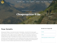 Choquequirao Hike - Best Andes Travel