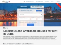 Houses and Apartments for Rent in Cuba – Best Vacation Homes