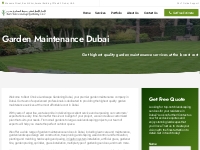 Professional Garden Maintenance Dubai | Best Choice Landscape Gardenin