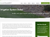 Professional Garden Irrigation System Dubai | Hire Best Choice Landsca