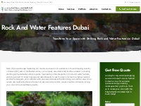 Experience Best Rock and Water Features Dubai