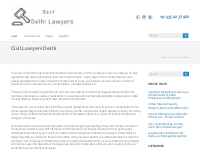 Civil Lawyers Delhi- Experienced and Trusted Advocates