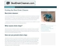 Best Drain Cleaner guide and reviews - Bestdraincleaners.com