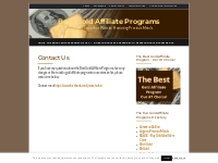 Contact Us - Best Gold Affiliate Programs