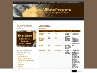 Directory - Best Gold Affiliate Programs