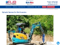Hydraulic Hammers | Breakers Available for Mini-Excavators