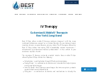 IV Therapy | Rego Park NY | Best IV Drips