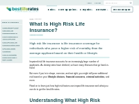 Are You A High Risk For Life Insurance Companies?